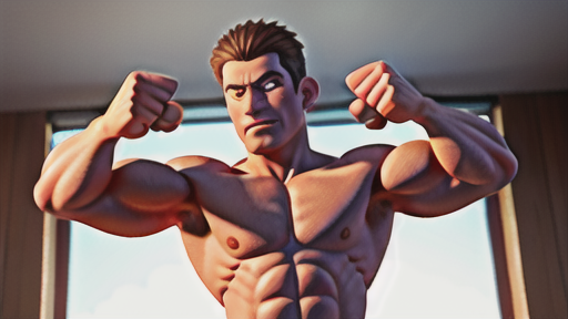 鍛えることができる筋肉