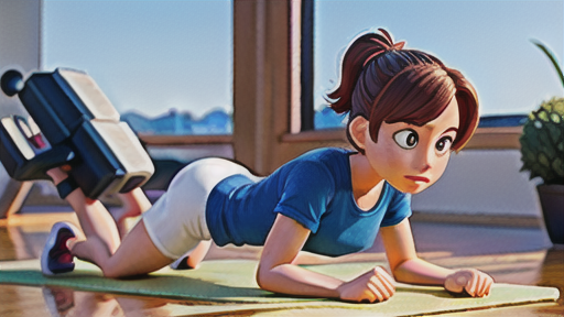 タイプライタープッシュアップの正しいフォーム