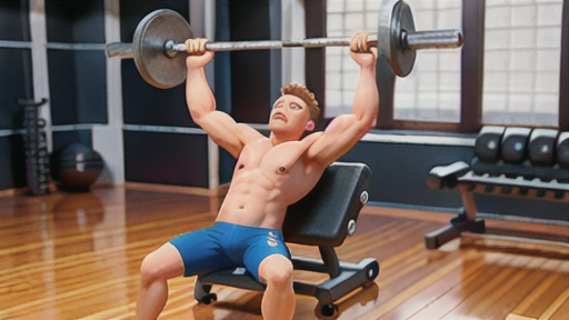 オリンピックベンチプレスで鍛えられる筋肉