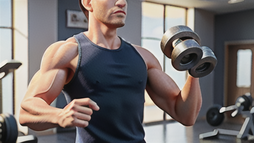 ダンベルショルダーシュラッグの正しいフォーム