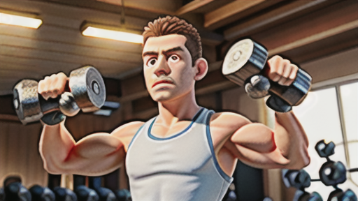 ダンベルハンマーカールが二頭筋長頭に効く理由