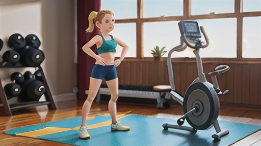 キックスタンドの応用エクササイズ