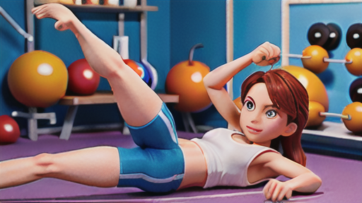 キックバックで鍛えられる筋肉