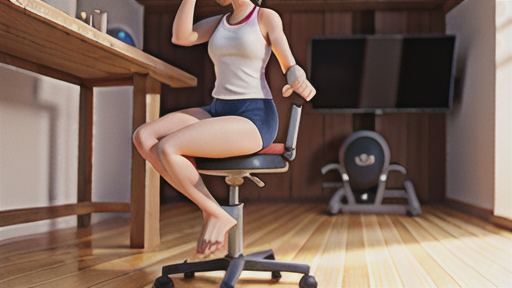 キャプテンズチェアの正しいフォーム