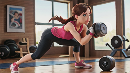 使用する器具：ダンベル、バーベル、ケーブルマシン