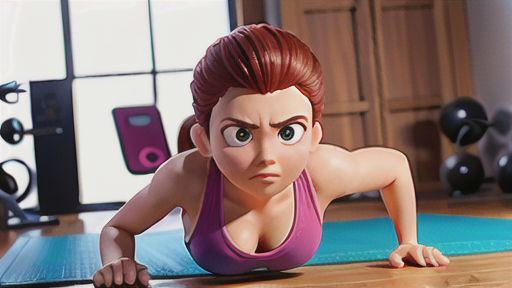 リバースプッシュアップのフォーム