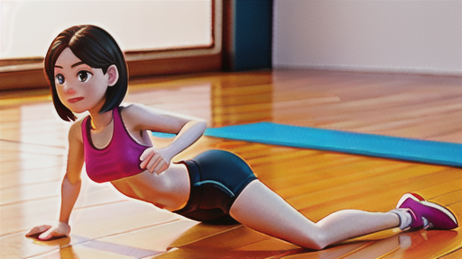 ワイドプランクで体幹の安定性を向上