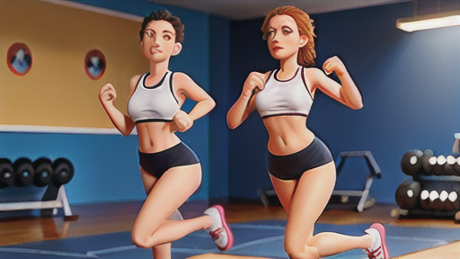 ウォーキングランジを取り入れたトレーニングメニュー