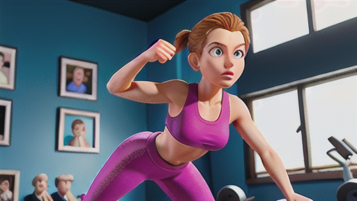 腹斜筋を意識したフォーム