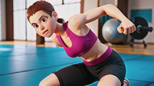 外腹斜筋のストレッチ