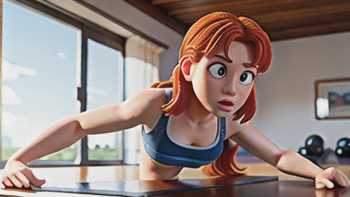 筋肉を意識したコントラクチャー