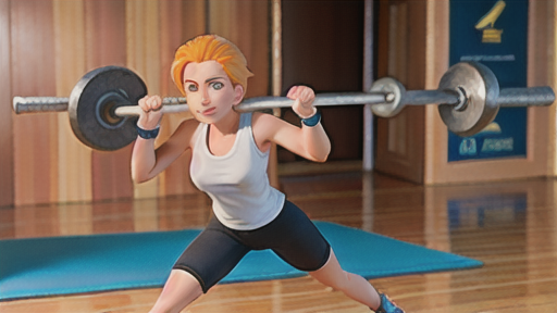 バーベルグッドモーニングの正しいフォーム