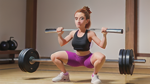 バーベルスクワットのフォーム