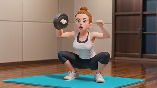 オーバーヘッドスクワットの正しいフォーム