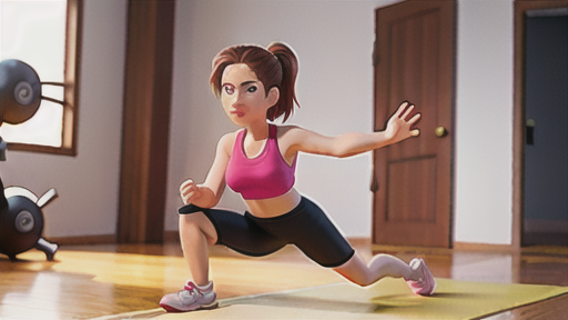 サイドランジのやり方