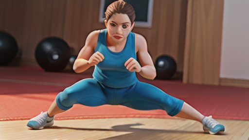 オープンガードで行える筋トレ種目