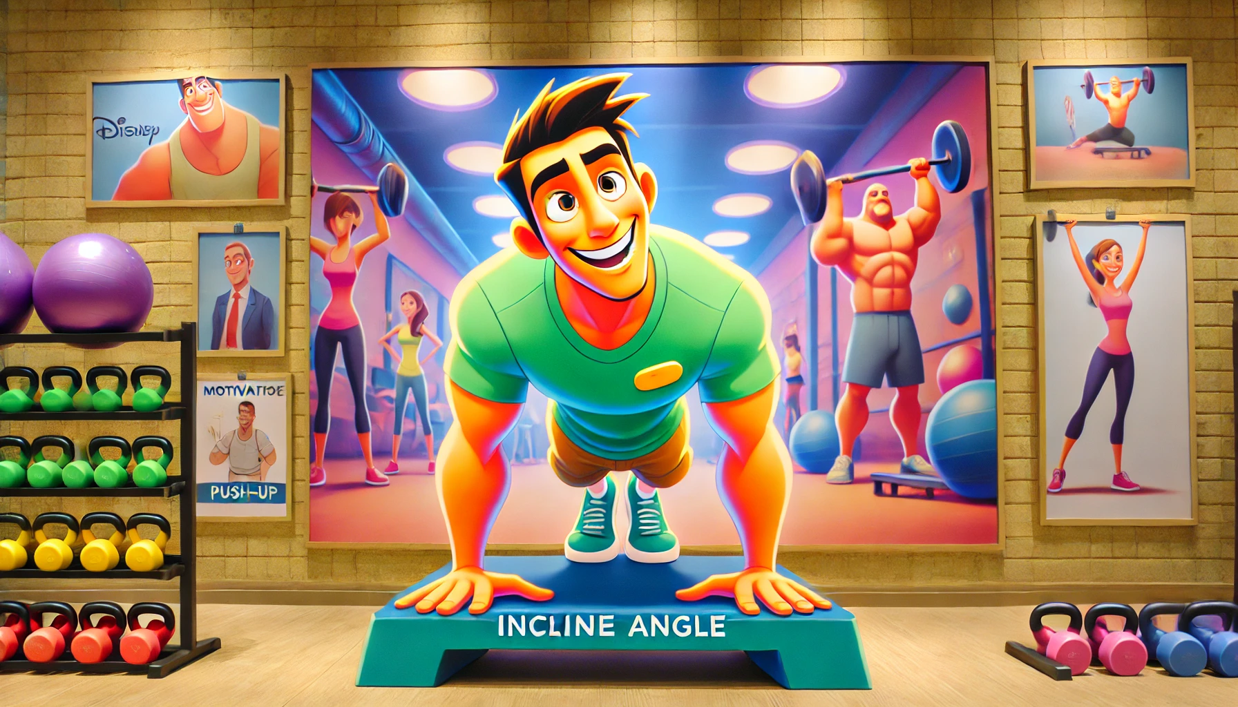 アングルプッシュアップ