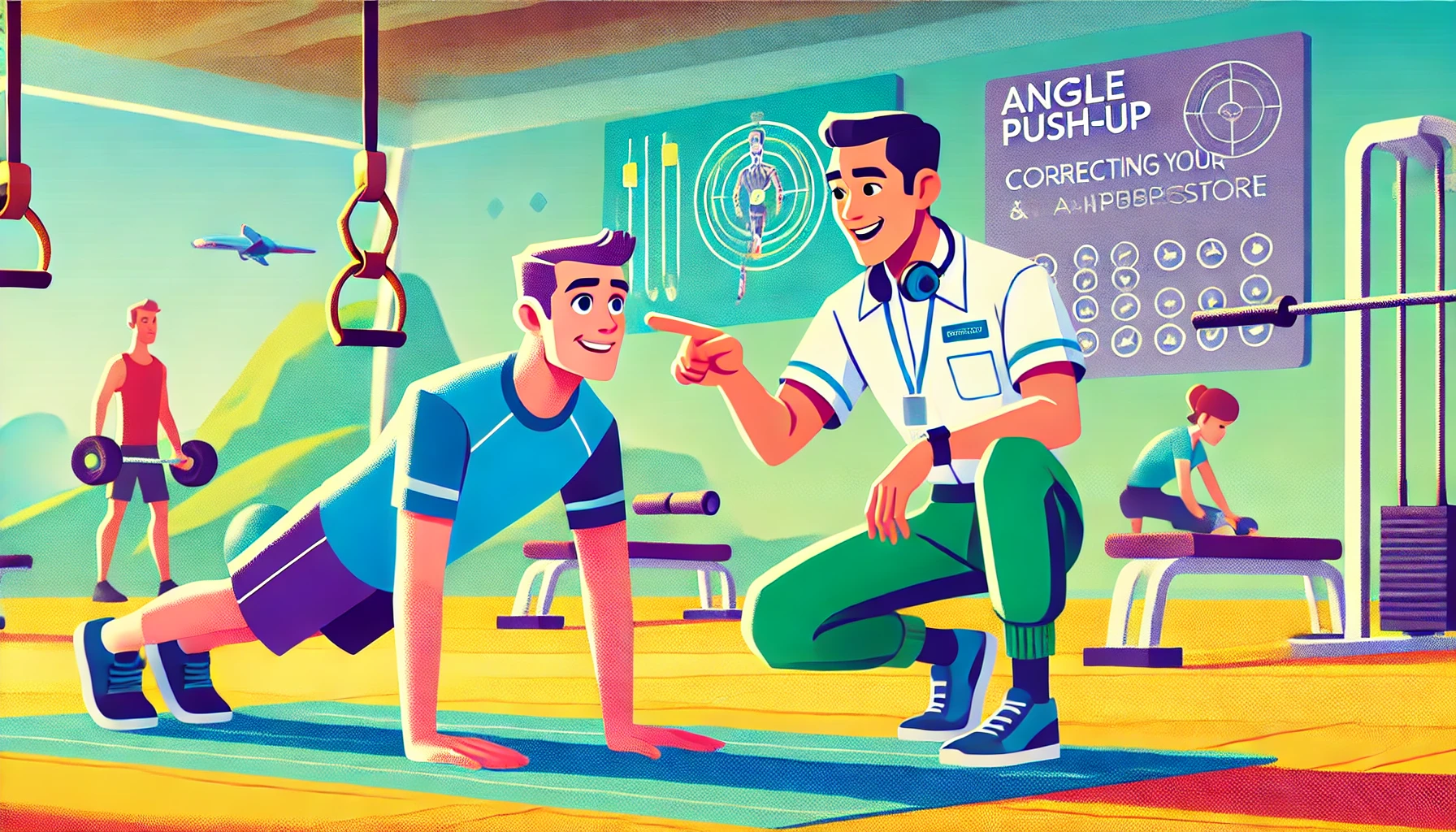 アングルプッシュアップ