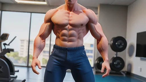 腹直筋を構成する筋腹